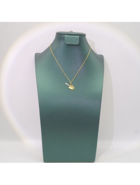 Natural Emeral with modelling of pendant necklace